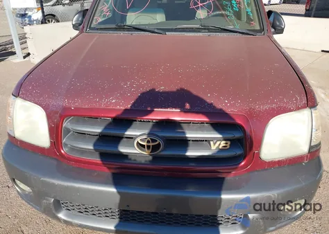 2004 Toyota Sequoia Sr5 V8 из США, поврежденный, VIN 5TDZT34A94S215687